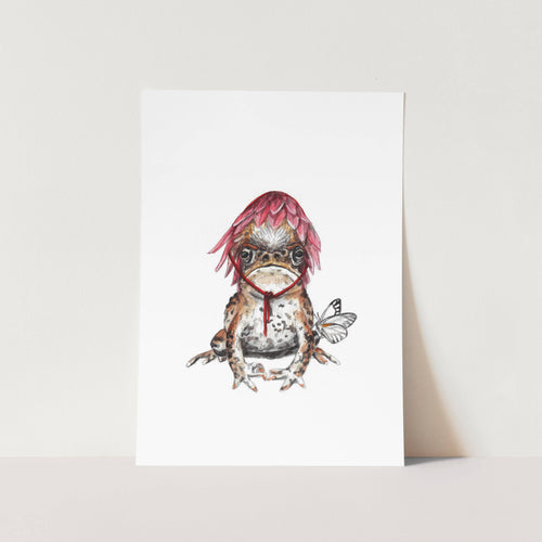 Die Padda in my Keel Art Print