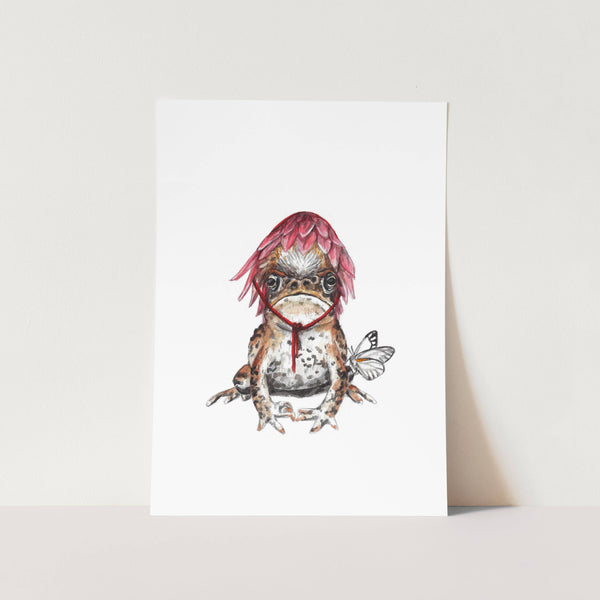 Die Padda in my Keel Art Print