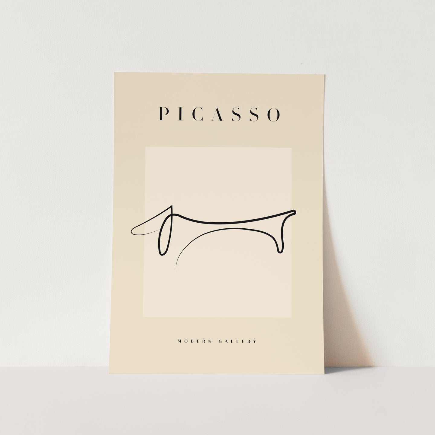 Dog by Picasso Art Print