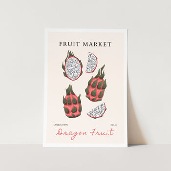 Dragon Fruit Market Art Print