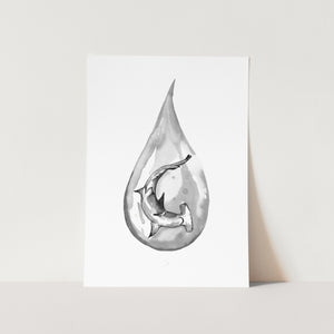 Drip Art Print