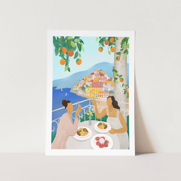 Eat Pray Travel PFY Art Print