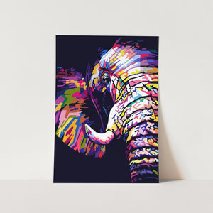 Elephant Art Print