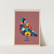 Load image into Gallery viewer, Floral Bird I Art Print