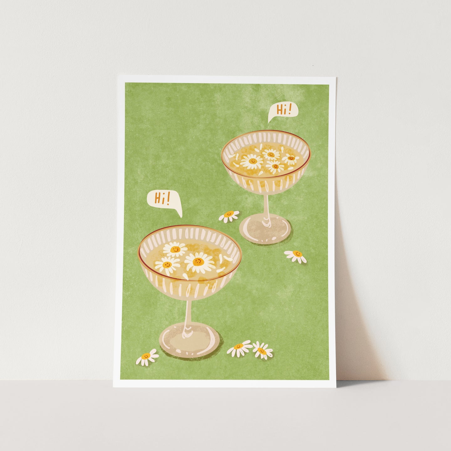 Floral Cocktails PFY Art Print