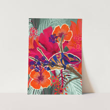 Load image into Gallery viewer, Floral Tapestry Art Print