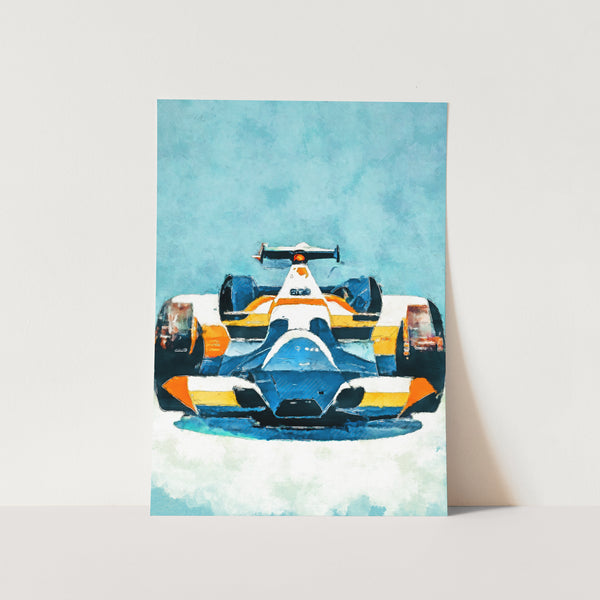 Formula One Sport 02 PFY Art Print