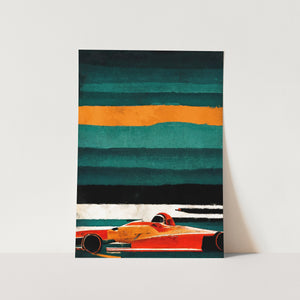 Formula One Sport 03 PFY Art Print