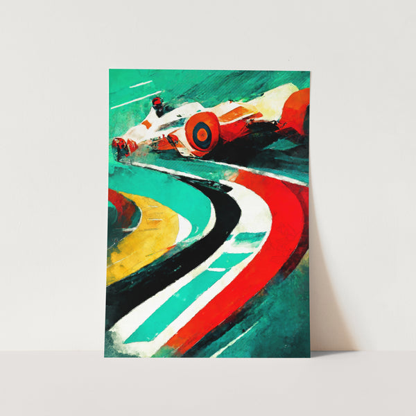 Formula One Sport 04 PFY Art Print