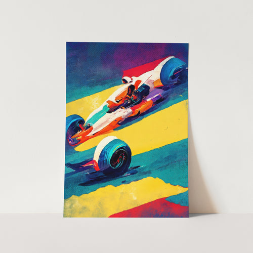 Formula One Sport 06 PFY Art Print