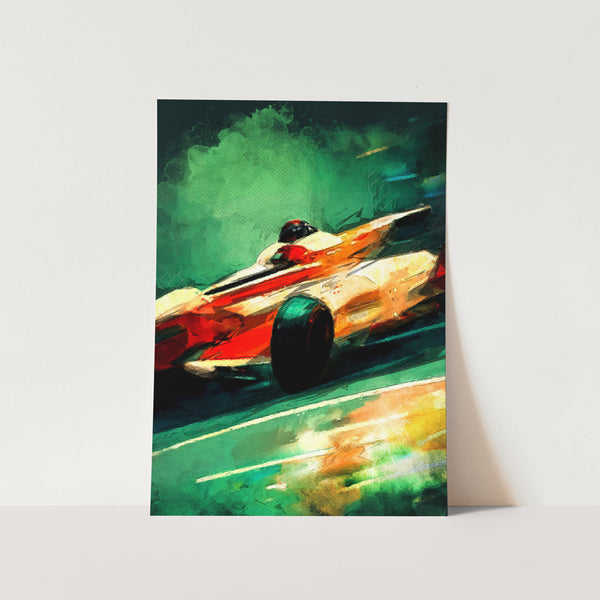 Formula One Sport 07 PFY Art Print