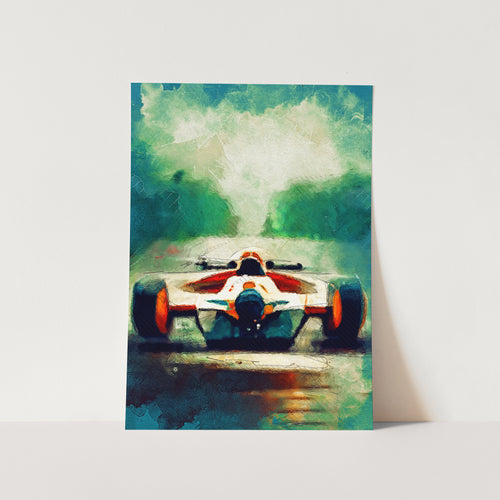 Formula One Sport 08 PFY Art Print