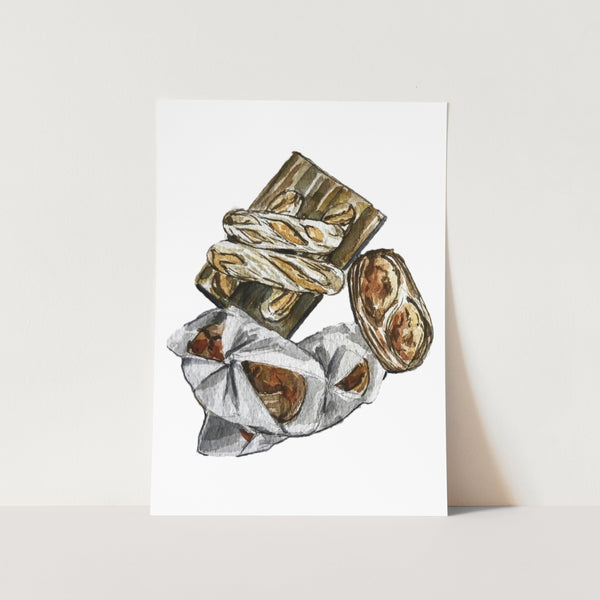 Freshly baked by Mareli Art Print