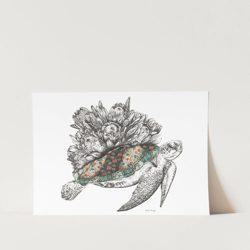 Fynbos and Flippers Art Print