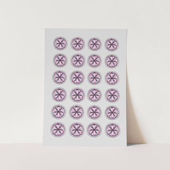 Garden in Formation Art Print