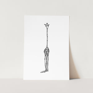 Giraffe PFY Art Print