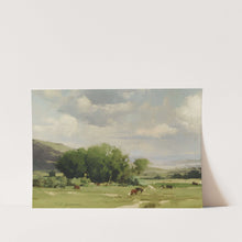 Load image into Gallery viewer, Grazing Cows Art Print