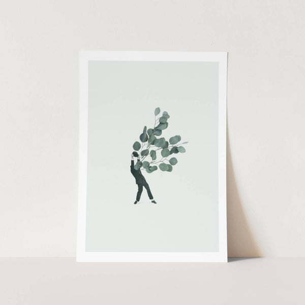 Green Leaf Show PFY Art Print