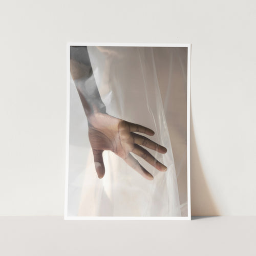 Hand Through Sheer PFY Art Print