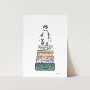 Happy Feet Art Print