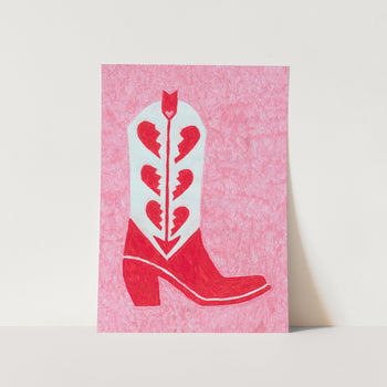 Heartbreak Heels PFY Art Print