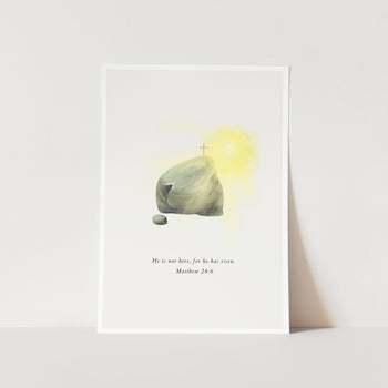 He Has Risen 1 Art Print