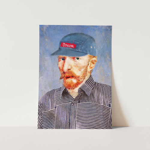 Hipster Vincent PFY Art Print