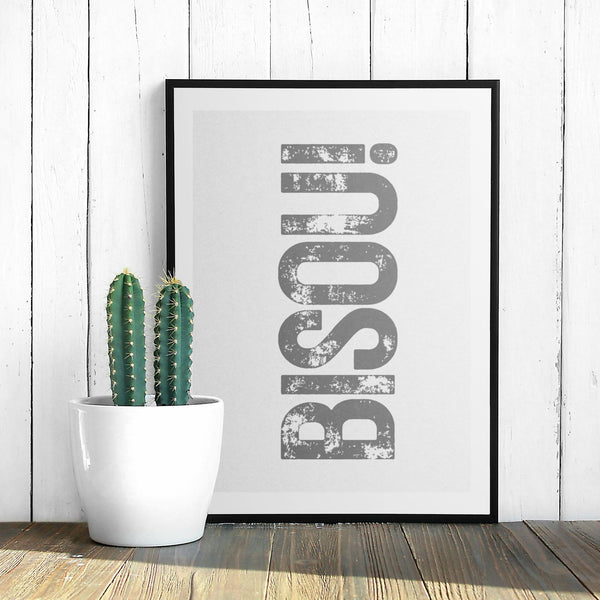 Bisou Art Print