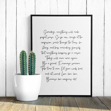 Load image into Gallery viewer, The Someday Letter Art Print
