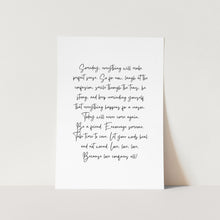 Load image into Gallery viewer, The Someday Letter Art Print