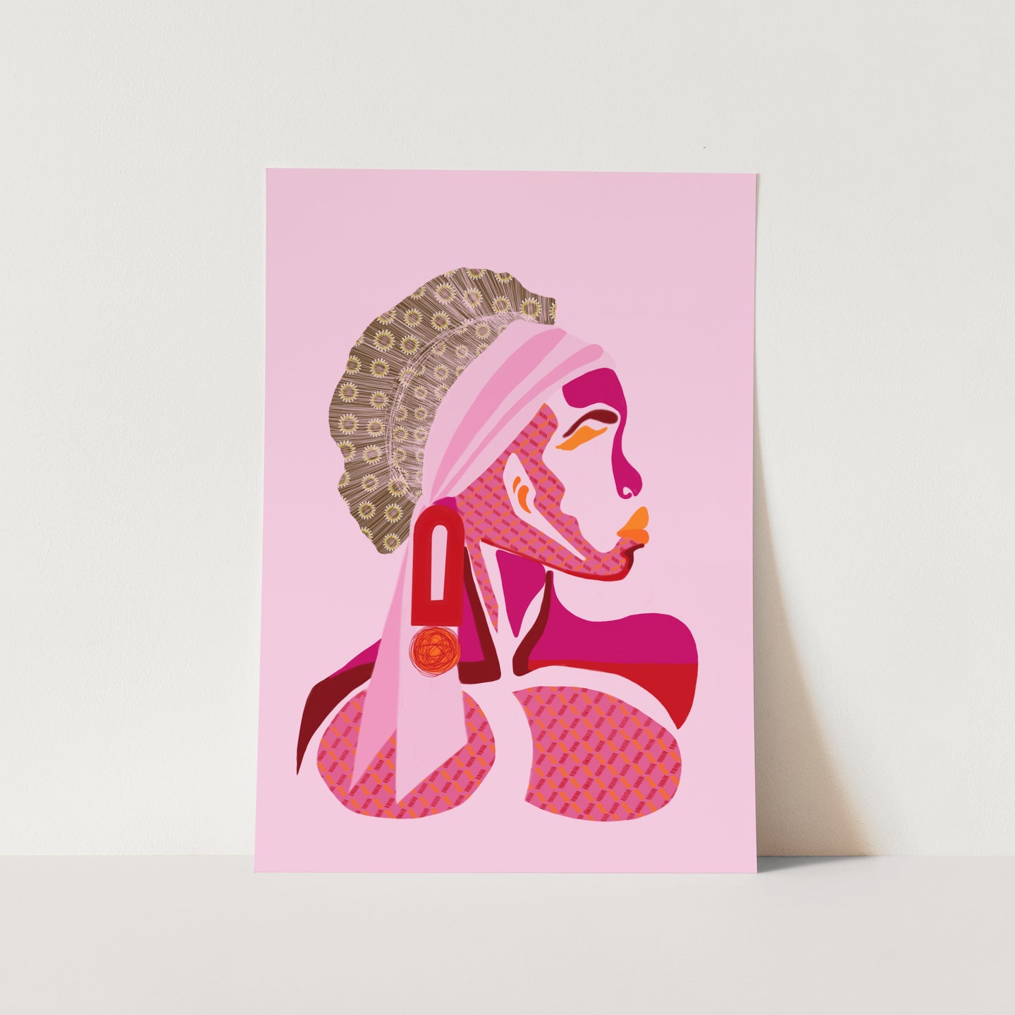Pink Warrior Art Print