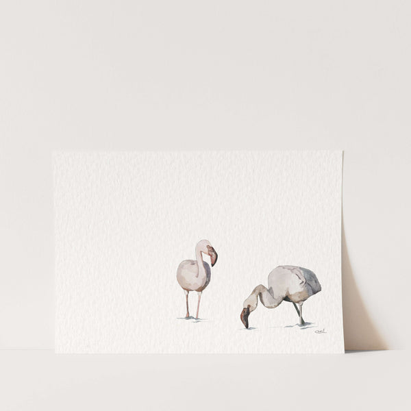 Flamingo by Chanel Art Print