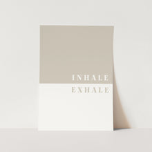 Load image into Gallery viewer, Inhale, Exhale PFY Art Print