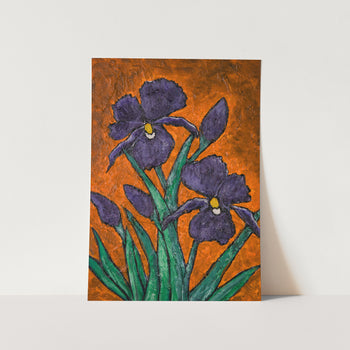 Irises Art Print