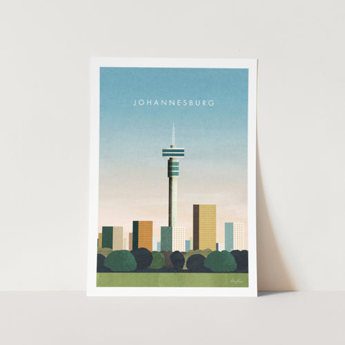 Johannesburg by Henry Rivers Art Print