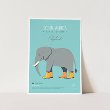 Load image into Gallery viewer, Elephant by Kirsten Ryan Art Print