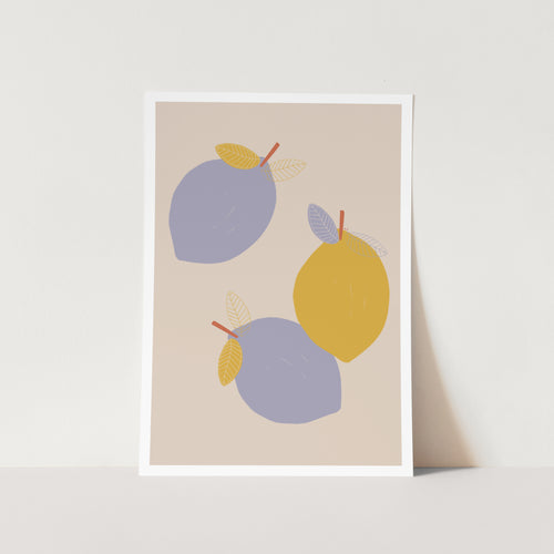 Kids Lemons PFY Art Print