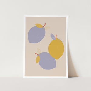 Kids Lemons PFY Art Print