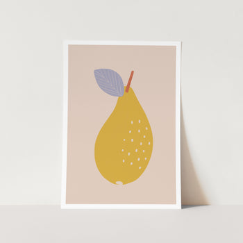 Kids Pear PFY Art Print