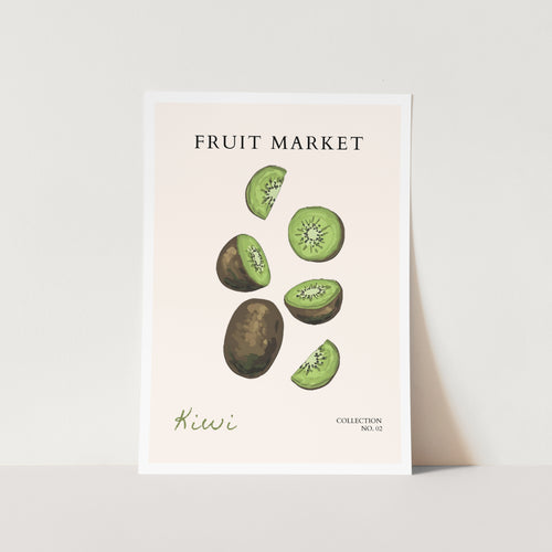 Kiwi Market Art Print