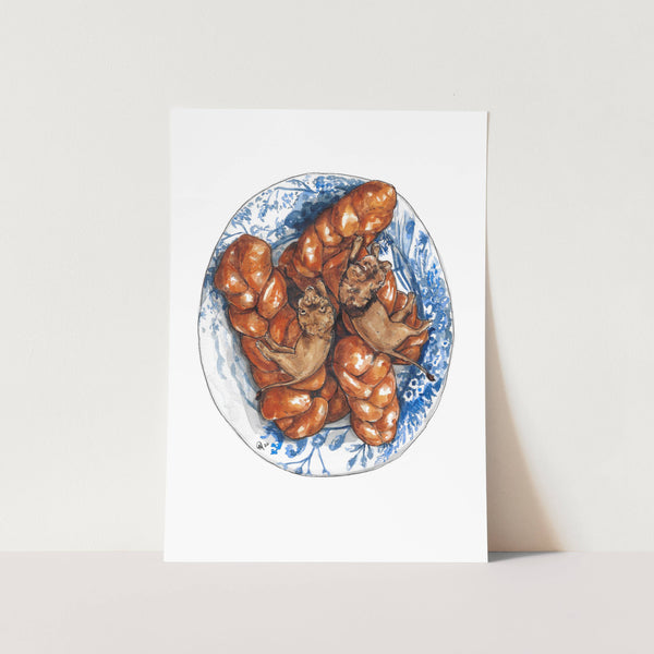Roaring Sweet Tooth Art Print