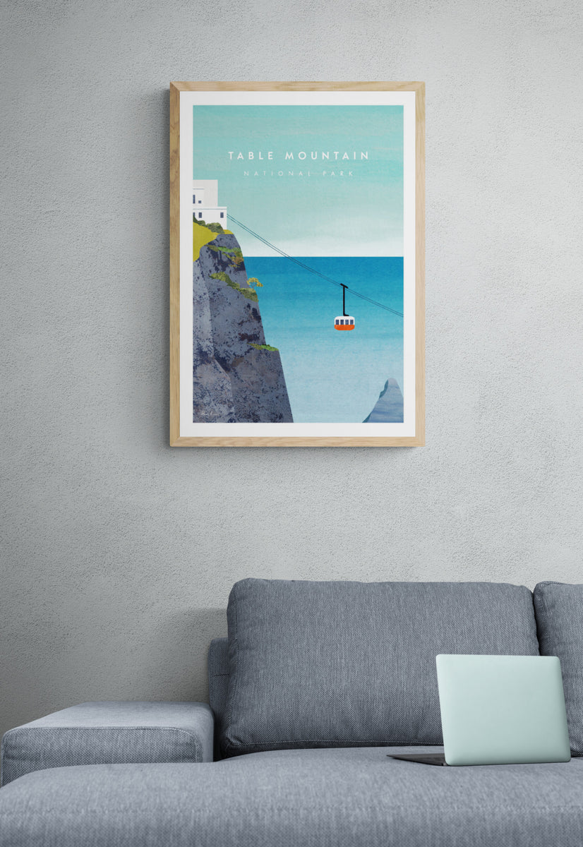 Table Mountain National Park by Henry Rivers Art Print