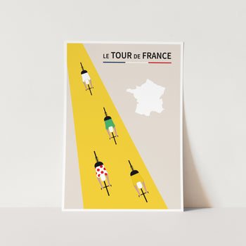 Le Tour de France PFY Art Print