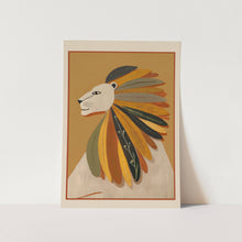 Load image into Gallery viewer, Leaf Mane Lion I Art Print