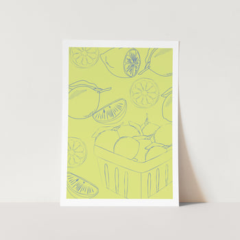 Lemon Squeezy Art Print