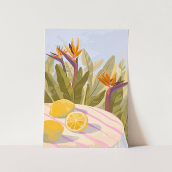 Lemon Twist PFY Art Print