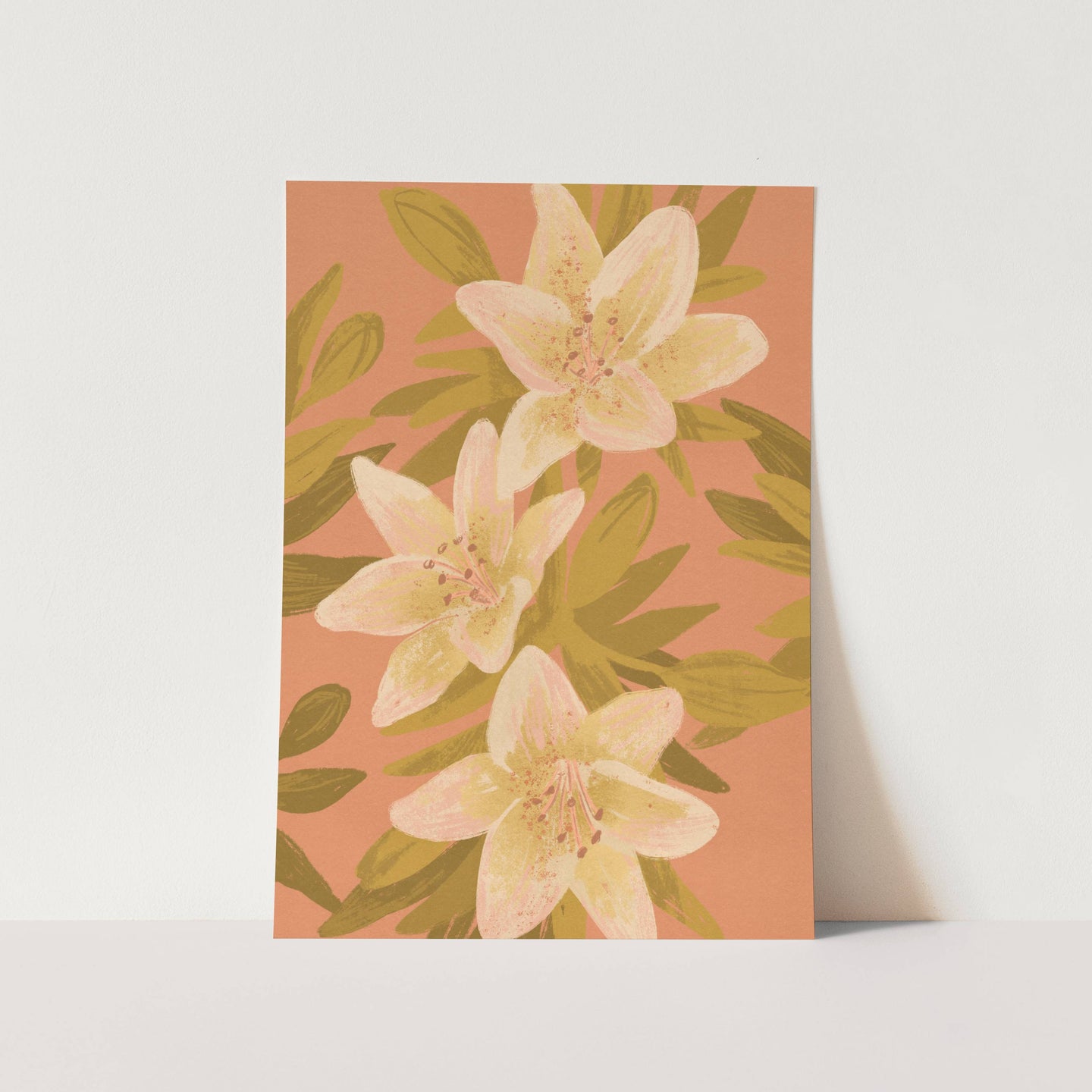 Lilies PFY Art Print