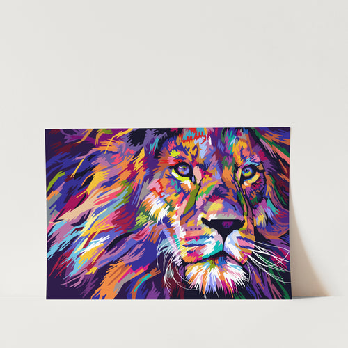 Lion Art Print