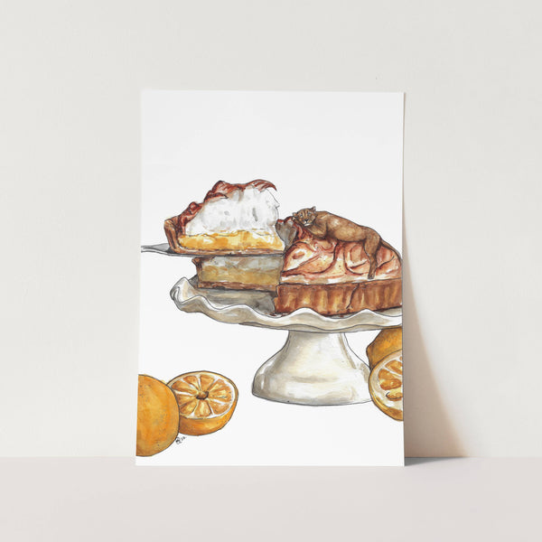Lion's Slice Art Print