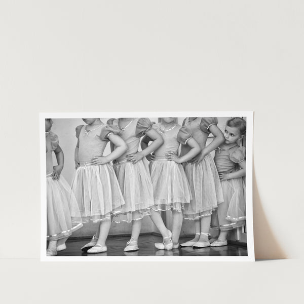 Little Ballerinas PFY Art Print